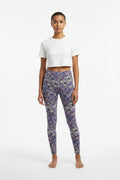 Indigo Paisley Dream High Waisted Printed Leggings - view 3